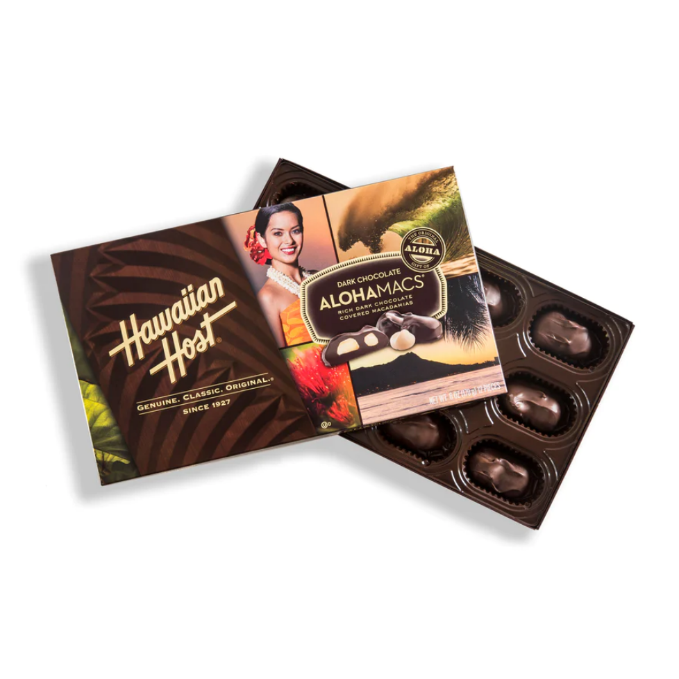 Hawaiian Host Aloha Macs- Dark Chocolate